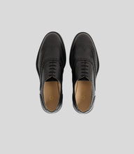 Load image into Gallery viewer, Vegan Oxford Brogue black