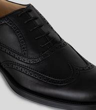 Load image into Gallery viewer, Vegan Oxford Brogue black