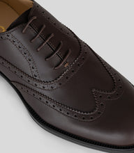 Load image into Gallery viewer, Vegan Oxford Brogue brown