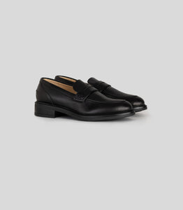 vegan loafer black