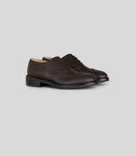 Load image into Gallery viewer, Vegan Oxford brogue Brown