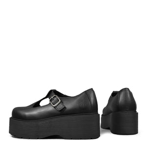 Chaussures mary jane gothique noires