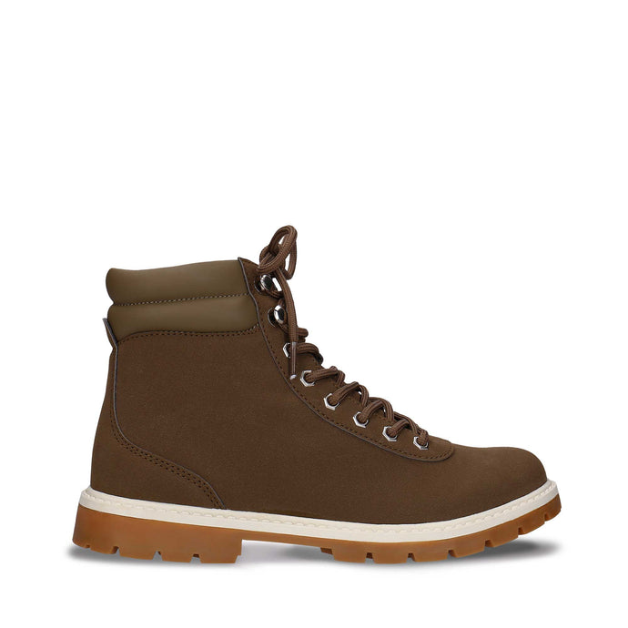 bottines vegan marron