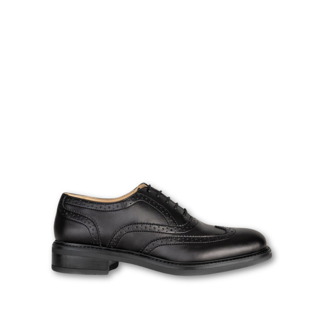 brogues vegan noires femme