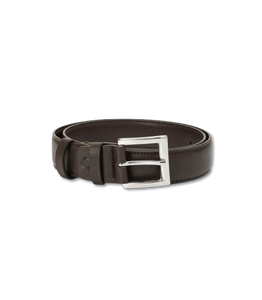 ceinture en cuir vegan marron