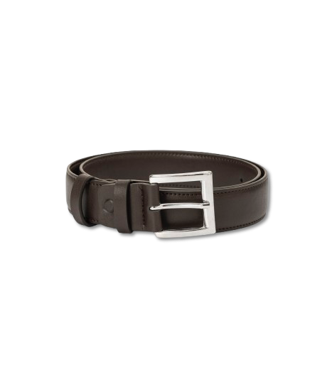 ceinture en cuir vegan marron