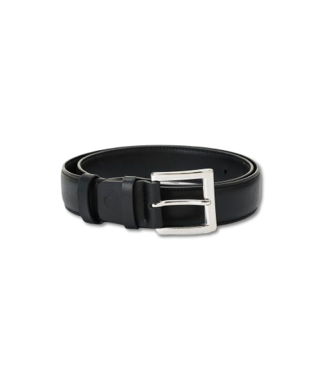 ceinture en cuir vegan noir