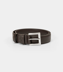 ceinture en cuir vegan marron pour homme