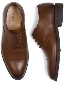 chaussures vegan élégantes marron pour homme