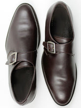 Charger l&#39;image dans la galerie, Chaussures style Monk Vegan marron