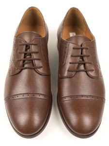 chaussures derbies vegan marron