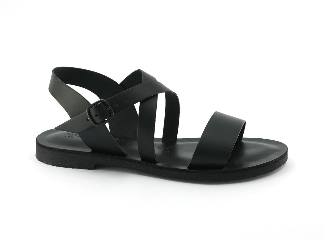 sandales vegan noires